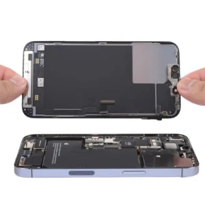 Đóng cổ cáp màn hình xanh iPhone 13Pro Max