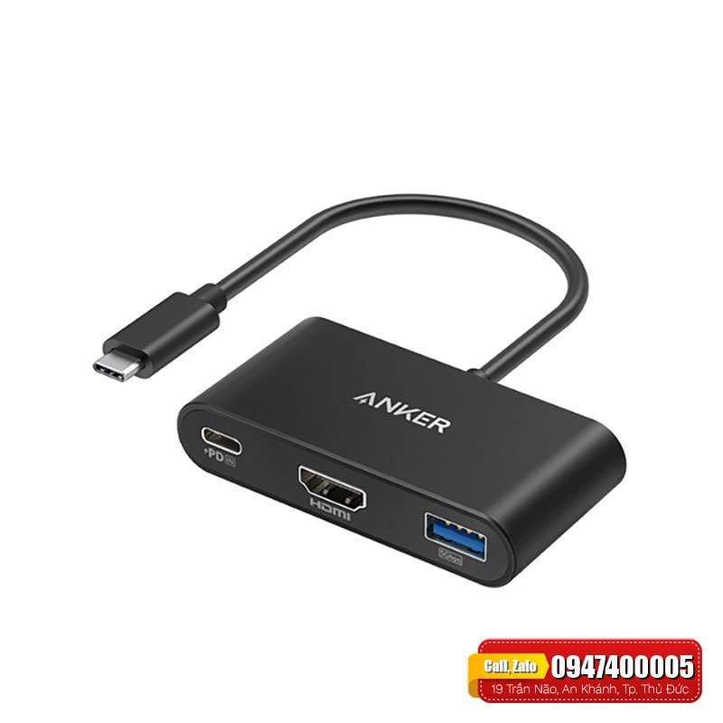Hub Anker 3in1 A8339 chính hãng
