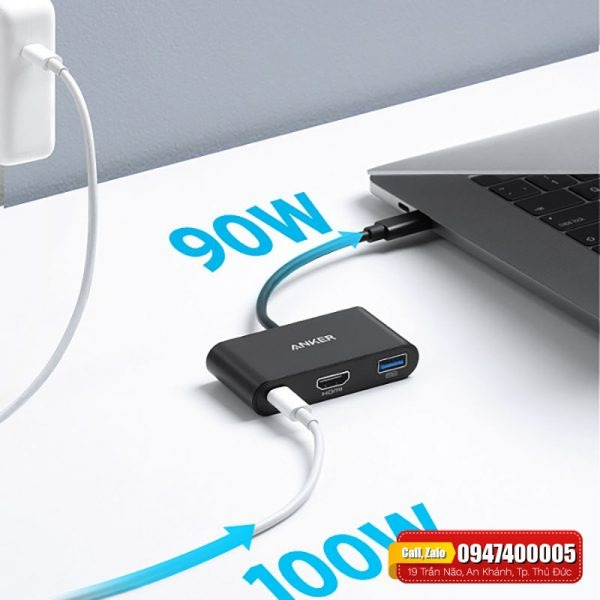 Hub Anker 3in1 A8339 chính hãng - Ảnh 2