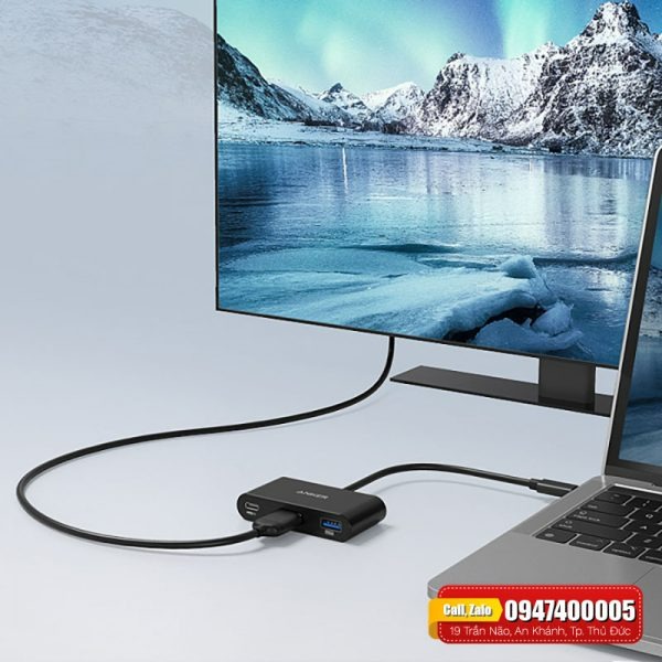 Hub Anker 3in1 A8339 chính hãng - Ảnh 4
